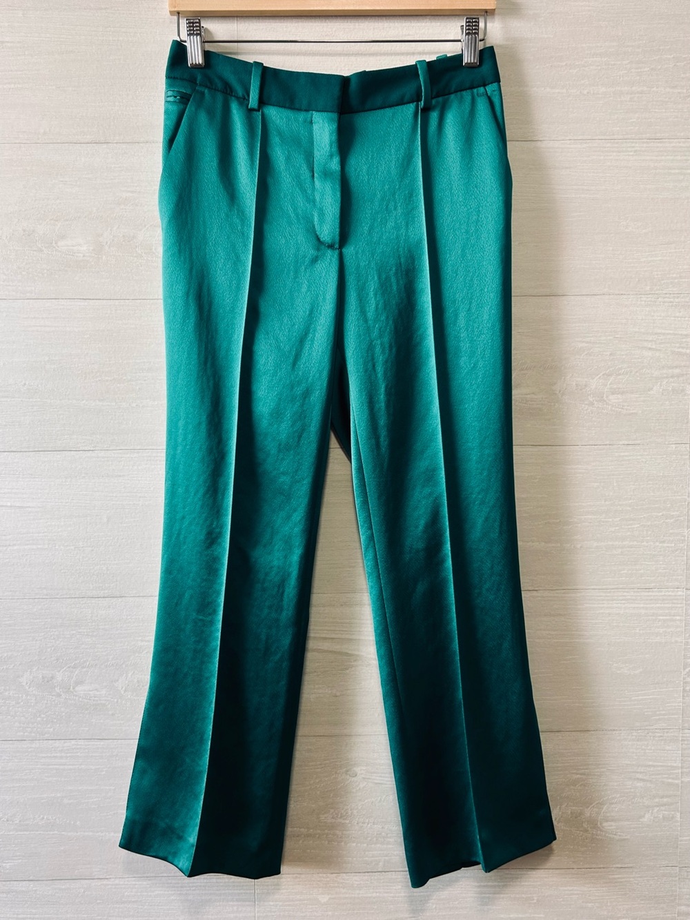 The Kooples Tailored Satin Ankle Pants